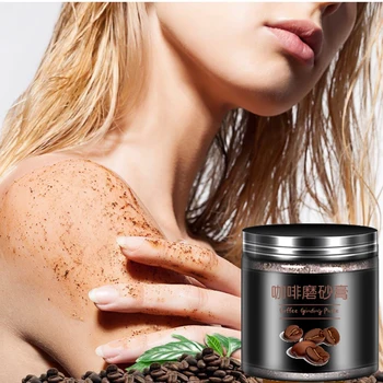 

Hot Coffee Scrub Body Scrub Cream Facial Dead Sea Salt For Exfoliating Whitening Moisturizing Anti Cellulite Treatment Acne