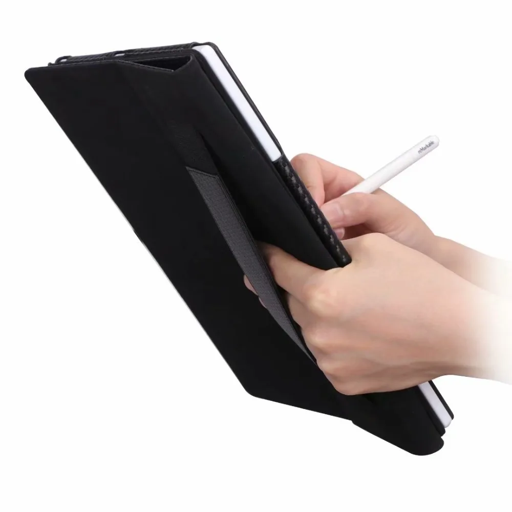 

For reMarkable 10.3 Cases PU Leather Protective Fundas Ebook E-reader Case Bag Shockproof Stand Skin With Hand Holder + Pen