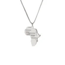 Africa chain Necklace Map of Africa Pendant Necklace for Women Men Gold Hiphop Jewelry Ethiopian Jewelry Necklaces For Birthday Africa chain Necklace Map of Africa Pendant Necklace for Women Men Gold Hiphop Jewelry Ethiopian Jewelry Necklaces For Birthday