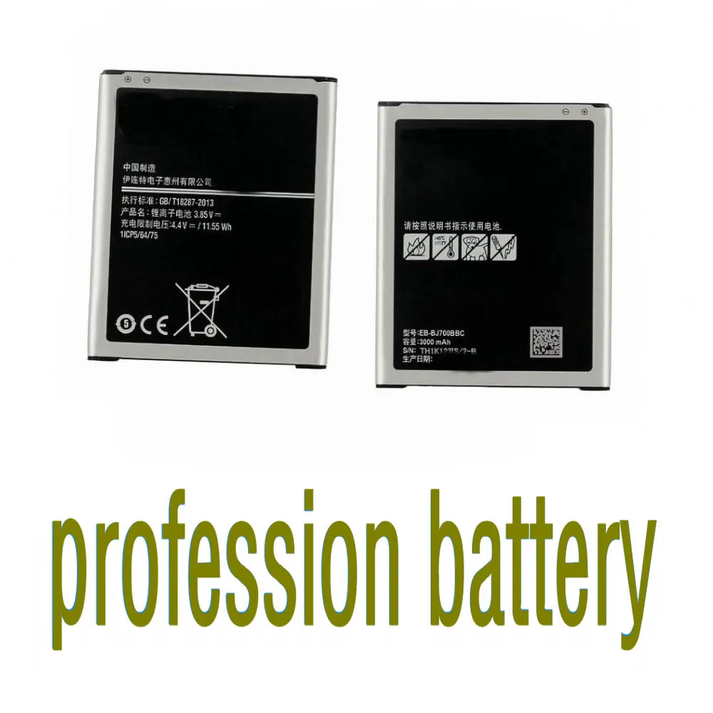 EB-BJ700BBC/BJ700CBE для samsung GALAXY J7 2015 J7008 J700F J7009 J7000 SM-J700F 3000 мАч Высокое качество замена