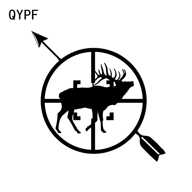 QYPF 14 6*14 2 см декор для стрельбы из лука стикер моделирования автомобиля виниловый