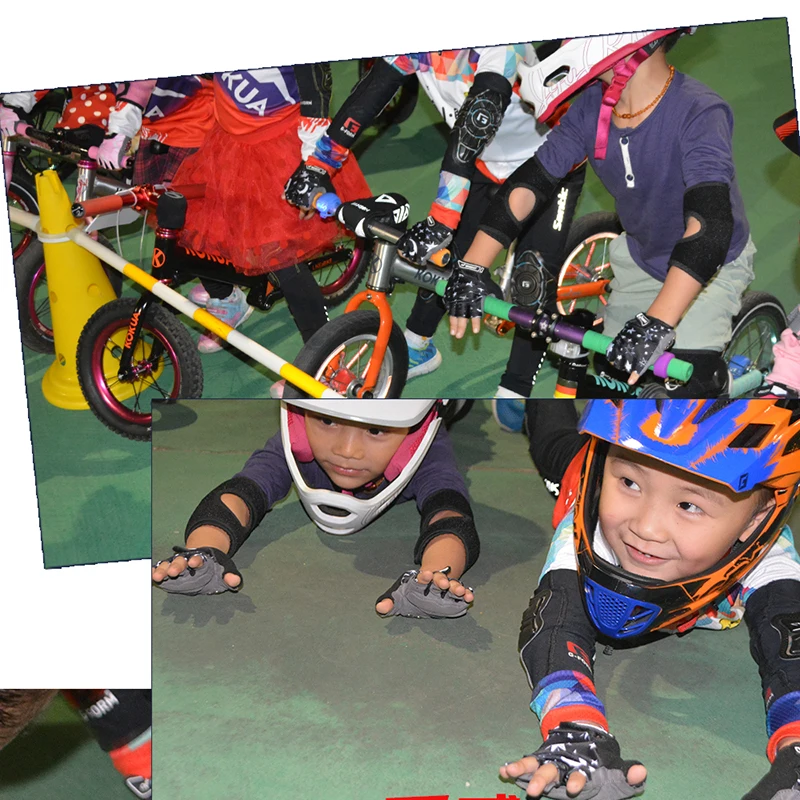 MOREOK спортивные перчатки защитные Детские перчатки для катания на коньках удобные детские велосипедные перчатки для велоспорта скалолазание для мальчиков и девочек