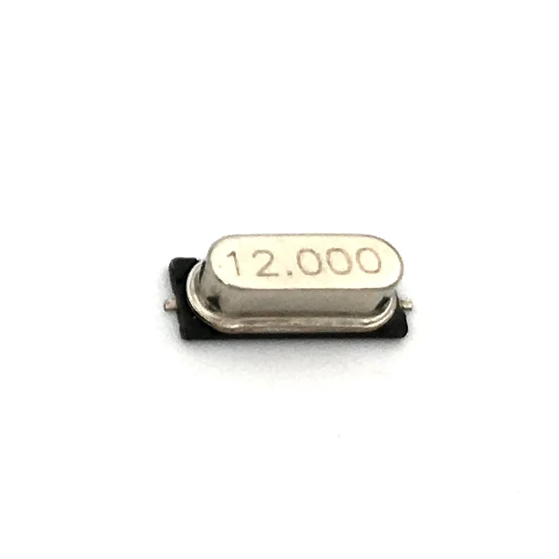 

20pcs smd hc-49s 12MHz 12.000 mhz 20ppm 20pF quartz resonator crystal