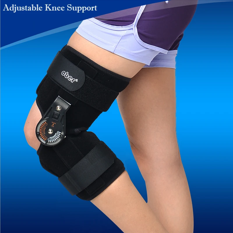 Регулируемый Медицинский шарнирный коленный Ортез поддержка Связки Спорт Травма ортопедическая шина остеоартрит колена боли колодки