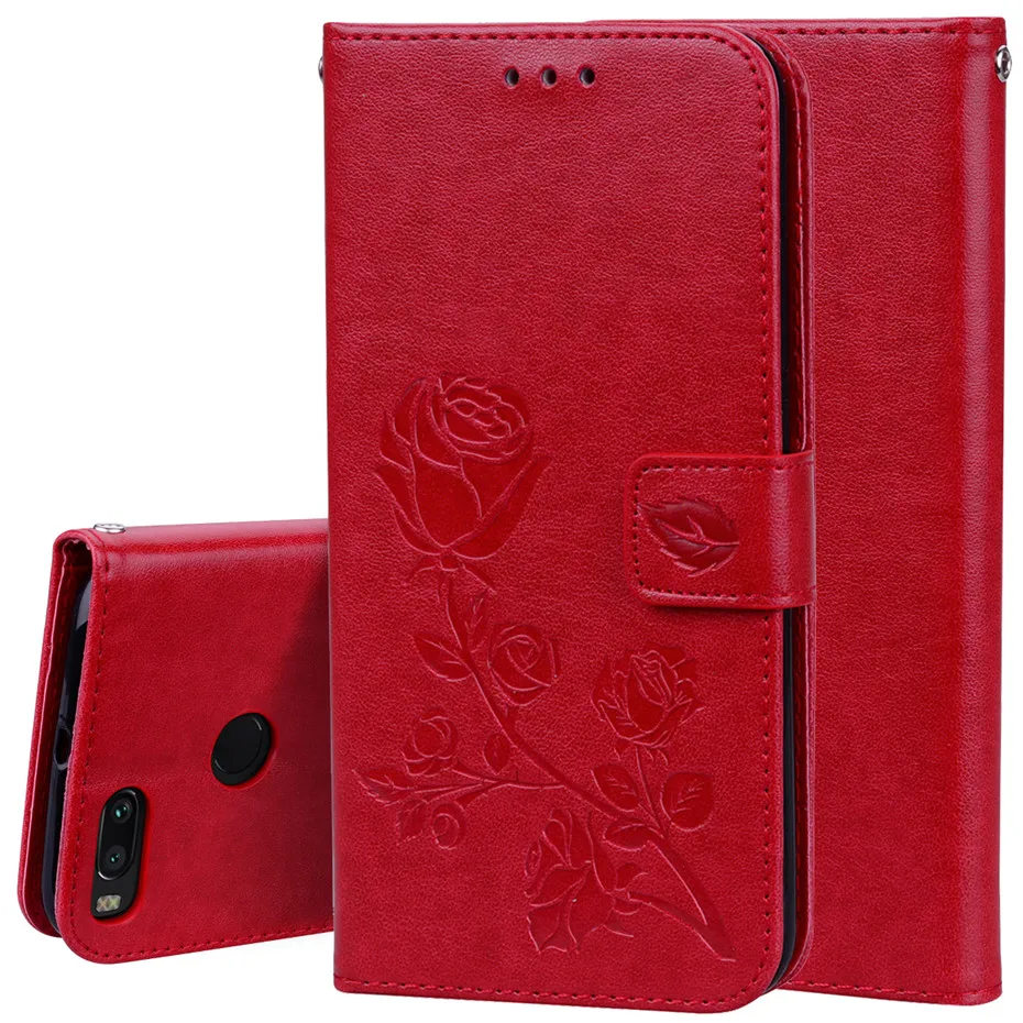 MOUSEMI Pocophone F1 Case Flip Leather Wallet Cover For Redmi 6A 6 Pro S2 For Girls Flower Phone Cases For Xiaomi Mi A1 Case 360 (1)