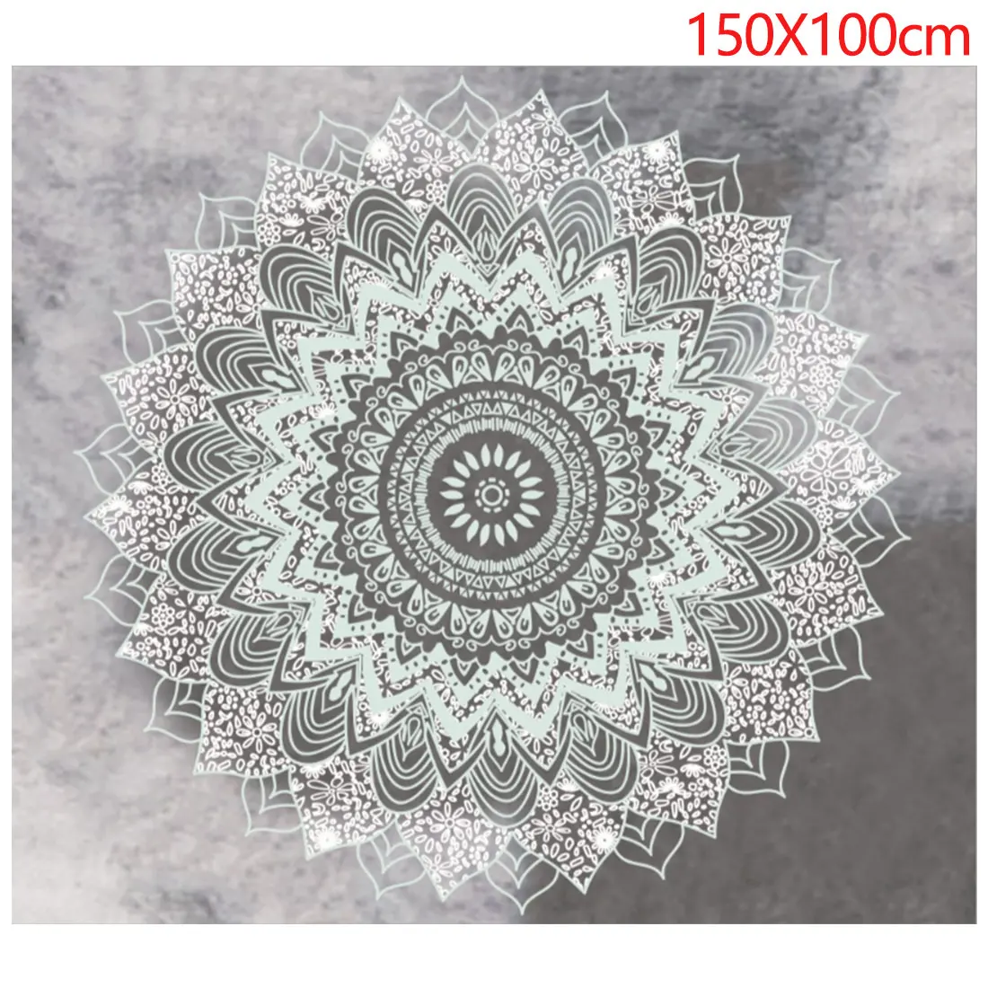 Индийская МАНДАЛА ГОБЕЛЕН хиппи домашний декоративный настенный богемский пляжный коврик для йоги покрывало 150X100 см/150X130 см/200x150 см