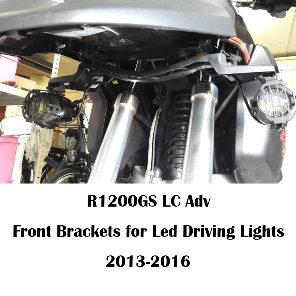 Передние кронштейны KEMiMOTO для BMW R1200GS Adv LC светодиодных фар дальнего света R1200GSA 2013