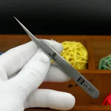 Промышленные пинцеты SA-AP прецизионные инструменты для ремонта мобильных ювелирных изделий лабораторные работы хобби удаления черных точек