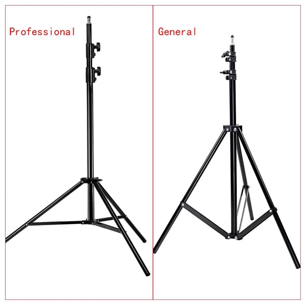  Neewer PRO 9 Feet / 260cm Heavy Duty Aluminum Alloy Photography Photo Studio Light Stands Kit for V