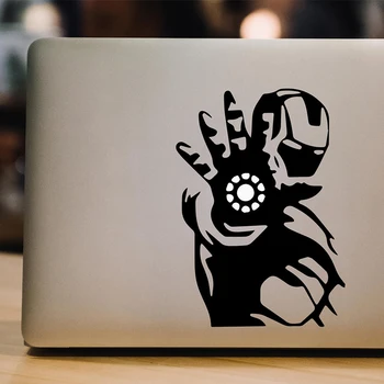

Fighting Iron Man Laptop Sticker for Macbook Decal Pro Air Retina 11 12 13 15 inch Vinyl Dell Mi Mac Book Skin Notebook Sticker