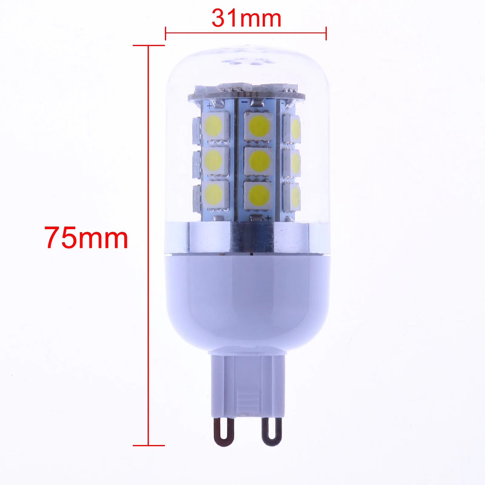 E14 G9 светодиодный светильник AC 220 В Ultra 2018 яркий 5050SMD кукурузы лампочки Люстра