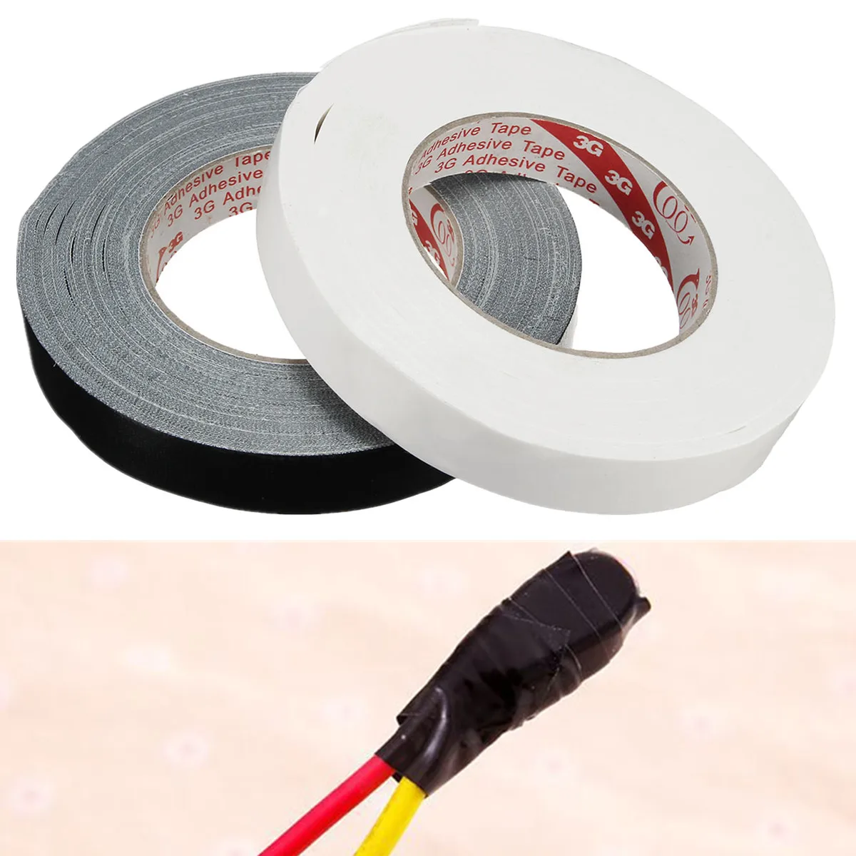 20mm x 40m Waterproof Electrical Tape Adhesive Cloth Self Repair Sticky