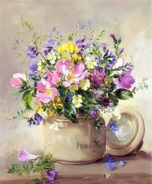 DIY 5D Diamond Painting Flower Arranging Floriculture Bouquet Square/round Drill Mosaic Embroidery Handicraft Hobby Home Decor | Дом и сад