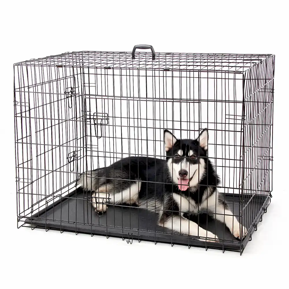 fold away dog crate