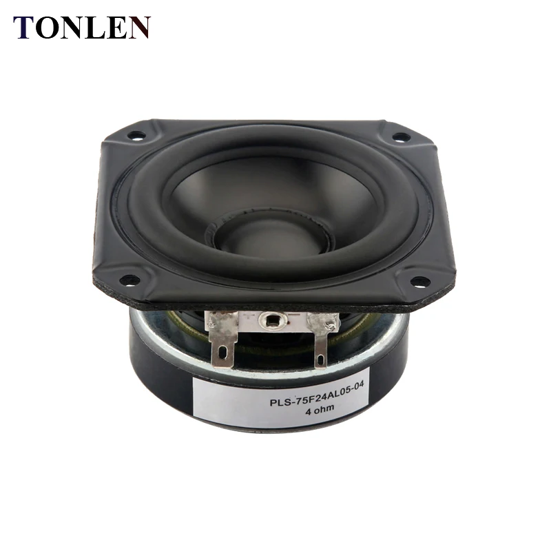

TONLEN 2PCS 4 ohm Full Range Speaker 3 inch 20 W HiFi Bluetooth Wireless Music Speakers Sound Horn DIY Stereo Portable Speakers