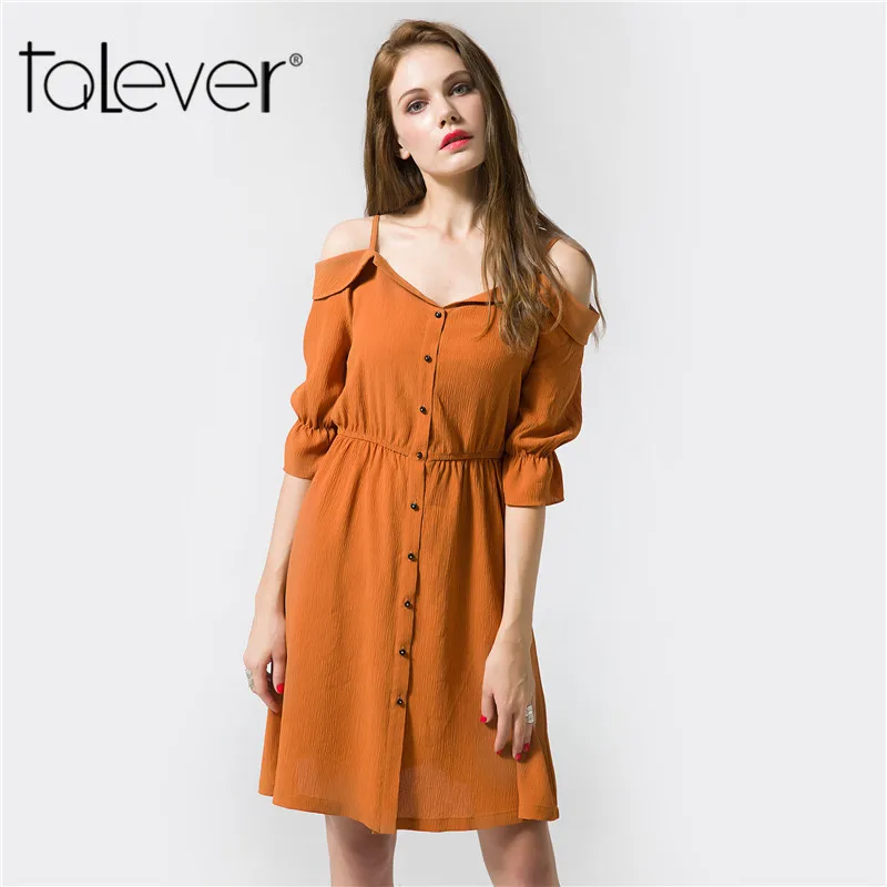 2017 New Women Summer Dress Strapless Empire Half Sleeve Cute Women Dress Off the shoulder