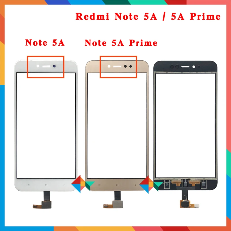 Высокое качество 5 ''для Xiaomi Redmi Note 5A / Prime сенсорный экран дигитайзер Передняя