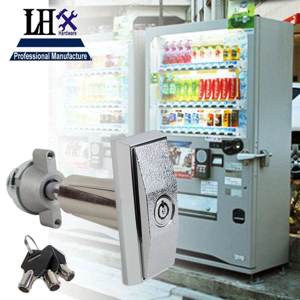 Rarelock Vending Lock T Handle Locks With 3 Keys Tublar Lock For