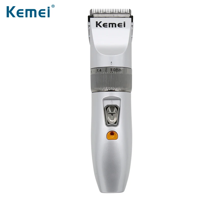 

Kemei KM-27C High Speed Electric Hair Clipper Trimmer Rechargeable Ergonomically Shaver Razor Cordless Adjustable 110-220v