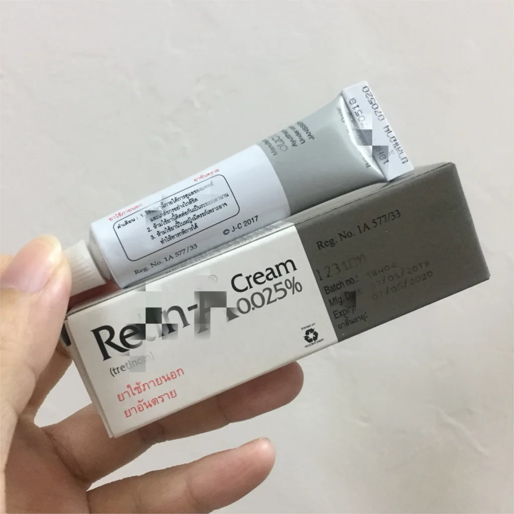 

Original cream retin-a 0.025% 10g Anti-wrinkle Anti-aging facial fine lines acne treatment