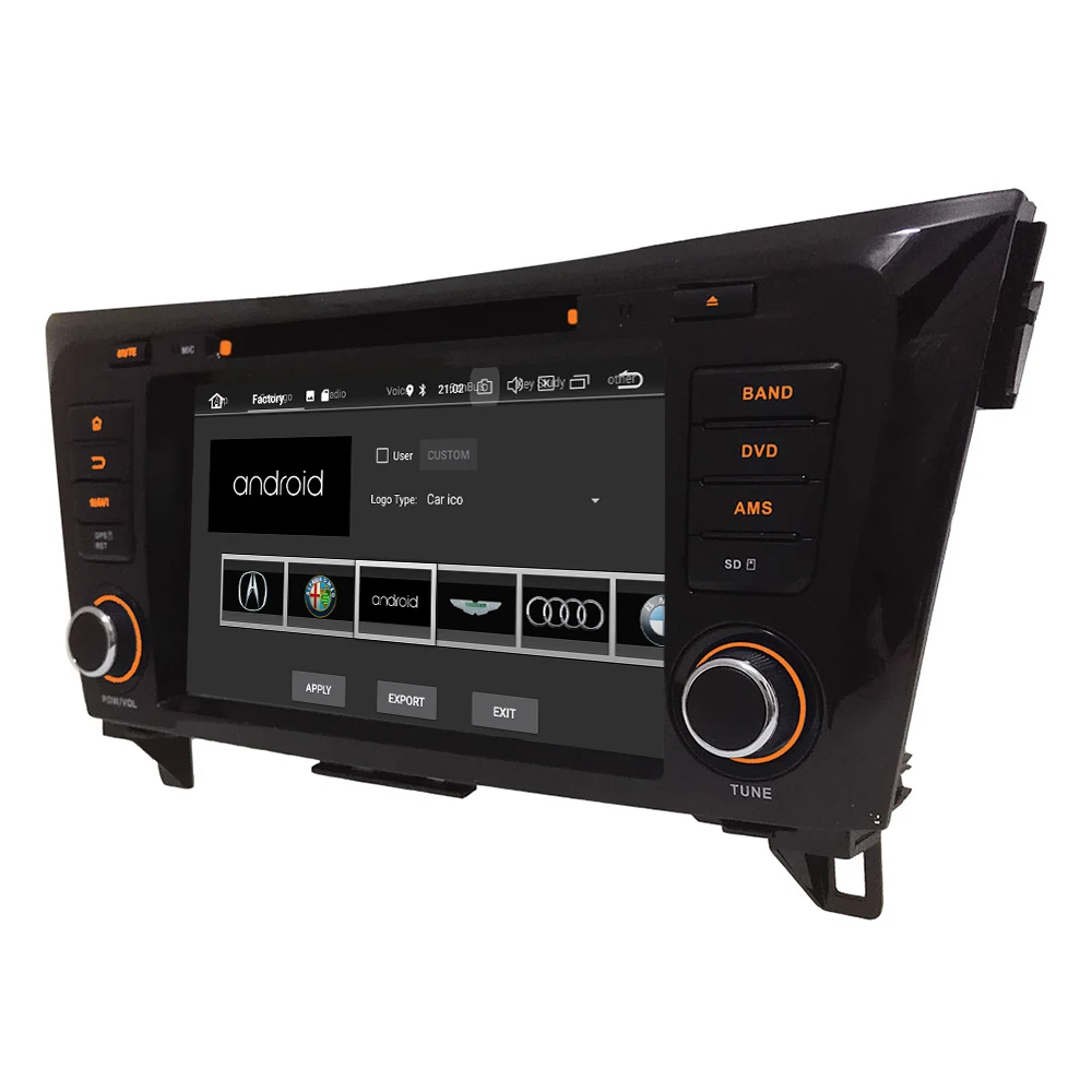 Sale 8" Octa Core 4G Android 8.1 4GB RAM 64GB ROM Car DVD Multimedia Player Radio For Nissan Qashqai X-Trail Dualis Rogue 2013-2018 2