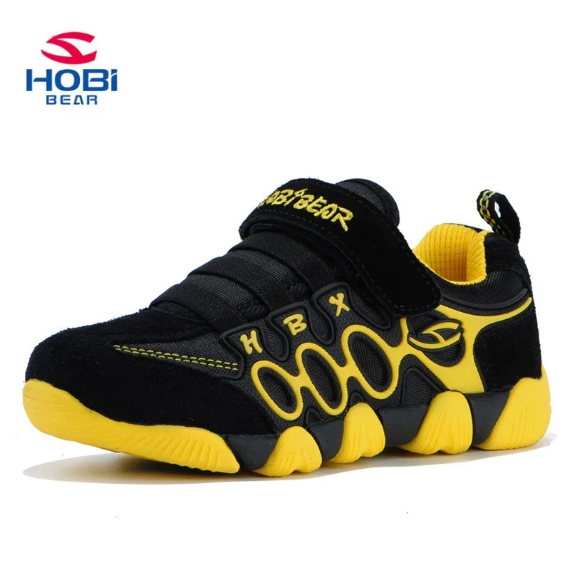 

Sports shoes children's basketball shoes girls sports shoes boys breathable running shoes 2017 Free Shipping HOBIBEAR A597