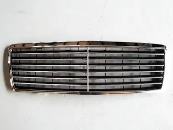 

For Mercedes Benz W140 S Class 1994-1999 Bumpers Auto Replacement Parts Chrome Front Hood Bumper Grill Grille