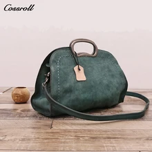 Designer 2017 Women’s Genuine Leather Vintage Single Shoulder Bag Women Crossbody Bags Handbags For Ladies