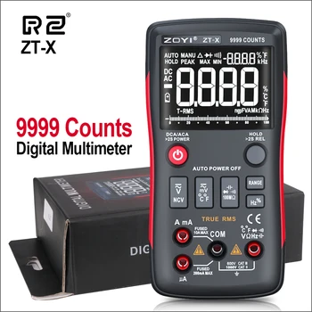

RZ Multimeters Multimeter Digital Analog Mini Multimeter Auto Range Tester Multimetro AC Current True-RMS Profesional Multimeter