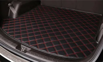 

Auto Cargo Liner Trunk Mats For Ford Kuga Escape 2016 2017 2018 Car Boot Mat High Quality Brand New Soft Leather