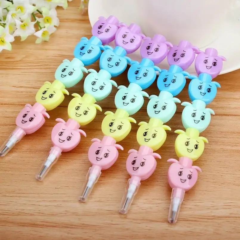 Оптовая продажа 300 шт Мини милый Kawaii пластиковый Стандартный Карандаш креативный