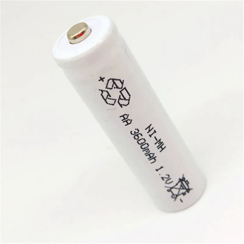 

2PCS Free Shipping quality NI-MH AA Rechargeable Batteries 1.2V 3600mAh NIMH Battery for 1.2 v Toy Mouse Flashlight Battery
