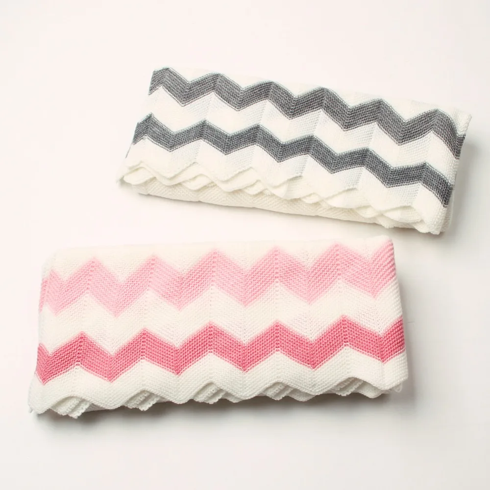 

102*76cm Baby Knitted Blanket Woolen Newborn Blankets Super Soft Wrap Infant Swaddle Kids Inbakeren Stuff Toddler Bedding Quilt