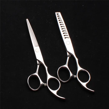 

C2000 6" 17cm JP 440C Customized Logo Thinning Shears Cutting Scissors Hairdresser's Scissors 12Teeth Professional Hair Scissors