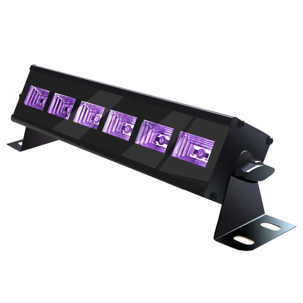 

6 LEDs UV Stage Light Bar Wall Washer for Christmas Party Club Disco Birthday Light Black Light Indoor LED Stage Effect Lights