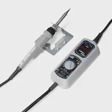 Высокое качество 60 Вт светодиодный цифровой Паяльник Мини Портативный Регулируемый Электрический паяльник набор инструментов для сварки