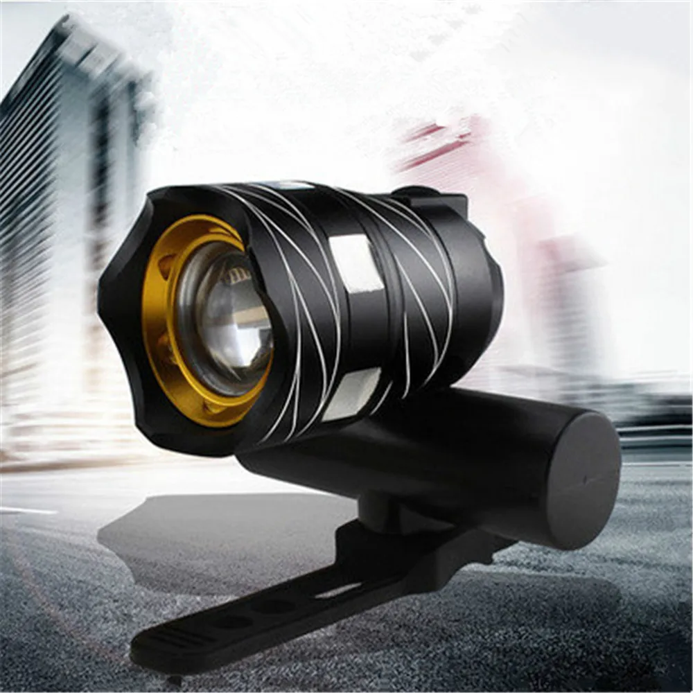 

Bycicle Light T6 LED Cycling Head Light Flashlight With 3 Modes Torch USB Warning Bike Lamp Accessories Luces Ciclismo