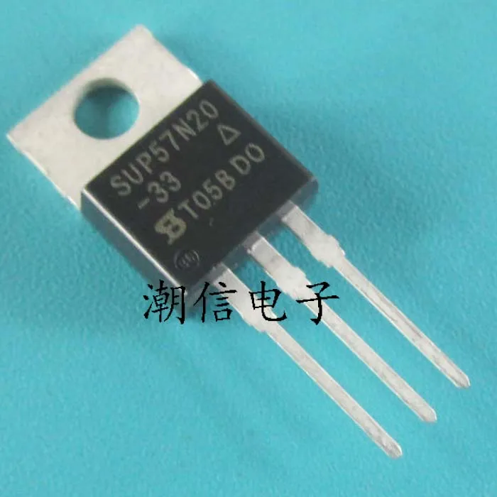 5 шт. SUP57N20 33 полевой транзистор 57A 200 В новый оригинальный|5pcs|originaltransistor |
