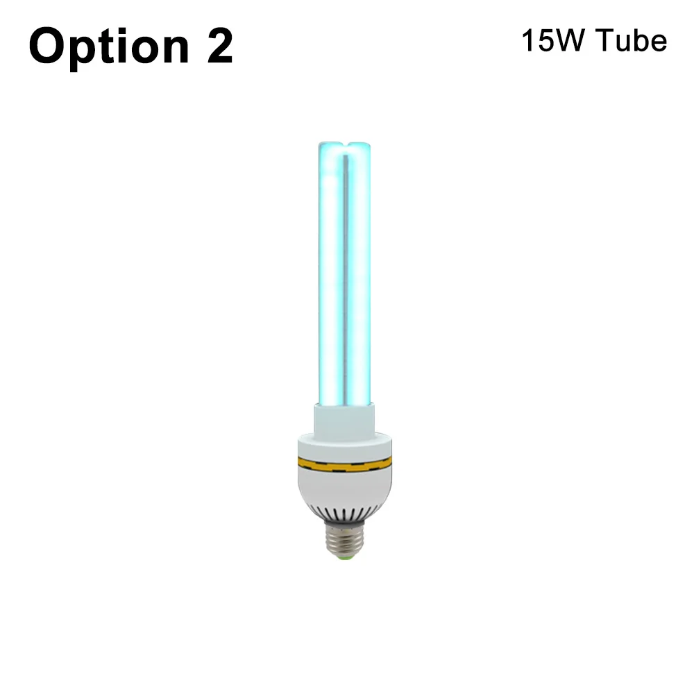 15 Вт 20 Вт 30 Вт бактерицидный стерилизатор с высоким озоном 220 В UVC ультрафиолетовая лампа E27 УФ-лампы для стерилизации бытовые лампы для дезинфекции - Мощность в ваттах: Option 2