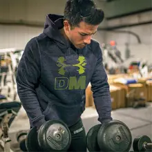 Для мужчин длинный рукав, дышащий Профессиональный карманный футболка для бега Спортивная футболка без рукавов с капюшоном для уличной пробежки, топы с принтом тренажерный зал