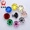 KAK Diamond Shape Crystal Glass Cabinet Knobs and Handles Dresser Drawer Knobs Kitchen Cabinet Handles Furniture Handle Hardware ► Photo 3/6