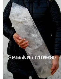 

00154 HUGE NATURAL clear quartz crystal point healing