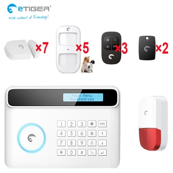 

etiger S4 professional wireless smart gsm home security alarm system kit apertment alarm system with outo dial and app operation