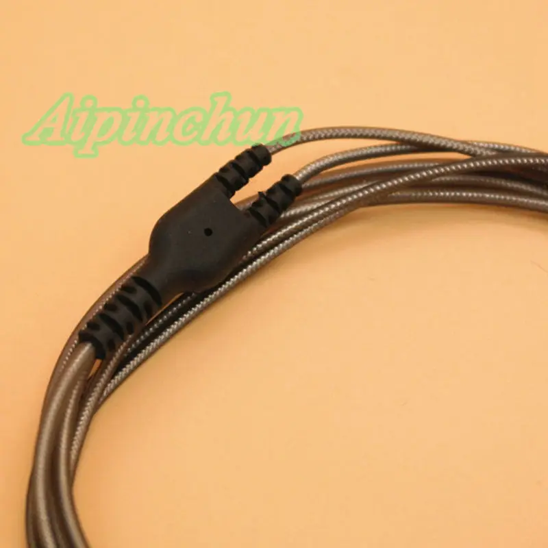 Aipinchun 3,5 мм DIY наушники аудио кабель с микрофоном контроллер 126 см Ремонт Замена провода наушников CTIA стандартный разъем AA0203