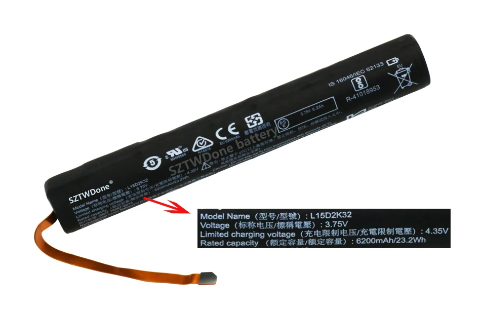 L15d2k32 аккумулятор lenovo