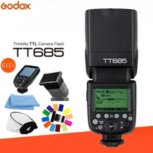 Беспроводная вспышка Godox TT685 2,4G HSS 1/8000s ttl GN60+ триггер для Nikon Canon sony Olympus Panasonic Fujifilm