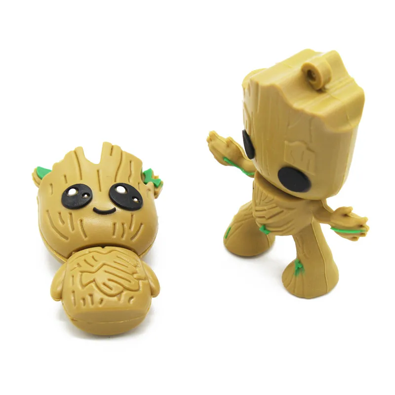 cartoon Super hero Tree man pen drive usb flash drive 4GB 8GB 16GB 32GB 64GB pendrive usb 2.0 flash memory stick Creative Gift (3)