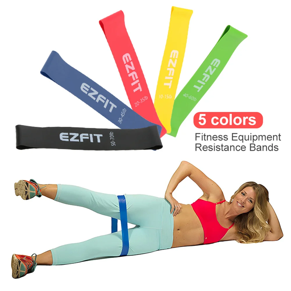 Exercise Resistance Belt фитнес резинки набор 5