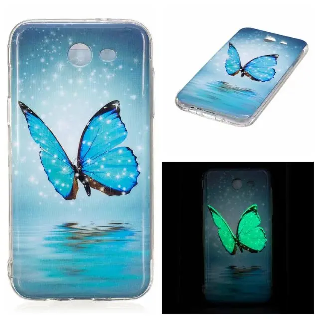 Luminous Soft TPU Silicone Back Cover Case For Samsung Galaxy J3 J36 J5 J7 2016 J310 J320 J510 2017 |