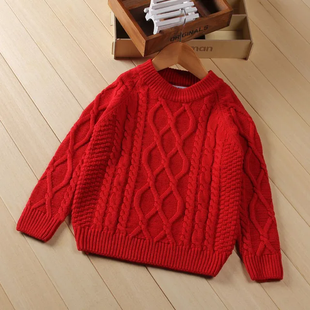 girls red sweater